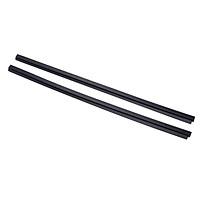 2x Left + Right Rear Quarter Side Glass Window Seal Replacement for Renault Clio 3 Door