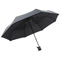 Dù Tự Động C'mon Gập 3 Lần - Đen Trơn
