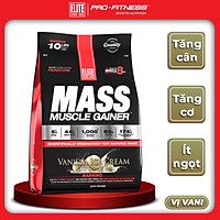 Sữa Uống Tăng Cơ Tăng Cân Vị Vani EL932 Elite Labs Mass Muscle Gainer Vanilla EL932 (4.6kg)
