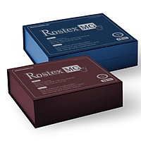 Combo 2 hộp Tăng cường sinh lý nam 1h Rostex MG bổ thận, kéo dài thời gian - Xanh, Nâu (hộp 10 viên)