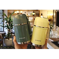 Bình ủ cháo inox 304 tặng kèm muỗng cao cấp