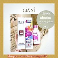 Thuốc nhuộm tặng kèm oxy hồng giá sỉ tốt