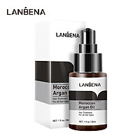 Tinh Dầu Argan Ma-Rốc LANBENA Phục Hồi Tóc Khô Và Hư Tổn Cung Cấp Keratin Nuôi Dưỡng Tóc 30ml