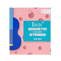 6pcs/set Metal Irin Acoustic Folk Guitar Strings A720 High Sound Quality Guitar Strings