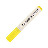 Bút Dạ Quang Pastel Artline EK-660 1.0-4.0mm - Màu Vàng