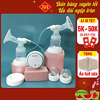 Máy Vắt Sữa Mẹ Bằng Điện Đôi Inbear Extra (IBE-9100) + Tặng Kèm Áo Hút Sữa Rảnh Tay - Máy Hút Sữa Điện Đôi Lực Hút Vô Địch, Kích Sữa Về Nhanh, Hút Êm Không Đau Rát