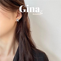 Khuyên tai, bông tai nữ hình bò sữa dễ thương Gina.accessories
