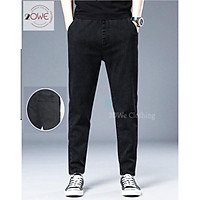 Quần Jean, Baggy, jeans, bò nam, túi hộp 2 mầu đen xanh, ống xuông,rộng mã TH-01 style hàn quốc