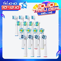Bộ 16 đầu bàn chải đánh răng điện thay thế cho chỉ nha khoa