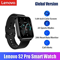 Đồng hồ thể thao thông minh Lenovo S2 Pro màn hình cảm ứng 1.69 Inch chống thấm nước mức Ip67 dành cho Android Ios