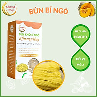 Bún Khô Bí Ngô Khương Huy - Bún Gạo Bí Ngô - Chỉ 3 Phút Nấu Không Cần Ngâm - Bún Khô Khương Huy Hộp 300g