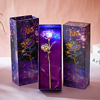 Hoa hồng galaxy phát sáng quà tặng tình nhân lãng mạn, ý nghĩa và sang trọng