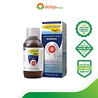 FITOBIMBI TUSSIFLUX JUNIOR - SIRO TRỊ HO THẢO DƯỢC CHUẨN HÓA CHÂU ÂU HỖ TRỢ GIẢM CÁC TRIỆU CHỨNG HO, HO CÓ ĐỜM, ĐAU RÁT HỌNG (200ML)