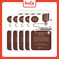 Combo 5 Mặt nạ phục hồi da nhau thai cừu Mediheal Placenta Essential Mask Ex