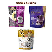 Combo 3 vị ngũ cốc dinh dưỡng Godent dễ uống, ngọt nhẹ, phù hợp với nhiều đối tượng