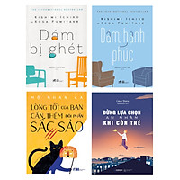 Combo Sách Văn Học Hay Về Kỹ Năng Sống: Dám Bị Ghét + Đừng Lựa Chọn An Nhàn Khi Còn Trẻ + Lòng Tốt Của Bạn Cần Thêm Đôi Phần Sắc Sảo + Dám Hạnh Phúc (Bộ 4 Cuốn)