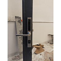Khoá vân tay điều khiển qua app TTLock chuyên lắp cho cửa nhôm kính, xingfa AB-13D