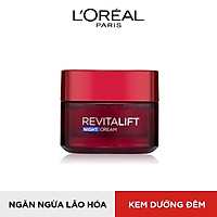 Kem Dưỡng Đêm Săn Chắc Da Và Giảm Nếp Nhăn L'Oreal Revitalift - 50ml