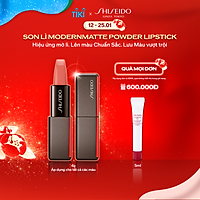 Son Lì Kết Cấu Bột Phấn Shiseido Modernmatte Powder Lipstick (4g)