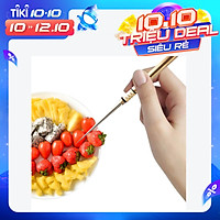 Bộ tăm hợp kim đồng thau thích hợp dùng để ăn trái cây kiểu dáng sang trọng Brass Titanium Alloy Toothpick