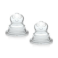 Bộ 2 Ti Rời Lỗ Chữ Thập Thay Thế Bình Bóp Kidsme Silicone Sac For Food Squeezer Cho Bé Trên 4 Tháng Tuổi Từ Anh Quốc - Ăn Dặm Chủ Động