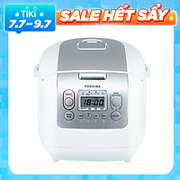 Nồi Cơm Điện Tử Toshiba RC-18NMFVN(WT) (1.8L) - Trắng - Hàng chính hãng