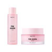 Combo 2 Sản phẩm loại bỏ da chết NACIFIC Pink AHA BHA Toner 150ml + Pink AHA BHA Cream 50ml
