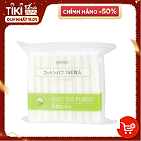 Bông tẩy trang MINISO 180 miếng P001447