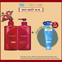 Bộ Đôi TSUBAKI Dưỡng Tóc Bóng Mượt (490ml/chai)