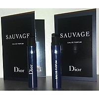 Nước hoa mẫu thử 2 lọ Dior Sauvage Eau De Parfum 2018 Sample Vials For Men 0.03 oz EDP