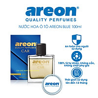 Nước hoa ô tô cao cấp AREON Car Blue Perfume 100ml - NHẬP KHẨU BULGARIA