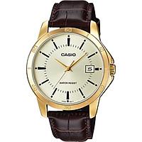 Đồng hồ nam dây da Casio MTP-V004GL-9AUDF