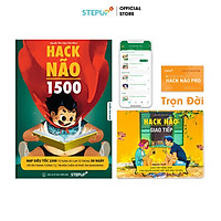 Sách - Combo Hack Não 1500 từ vựng tiếng Anh và Hack Não Giao Tiếp cho người mất gốc - Tặng APP Hack Não Pro trọn đời