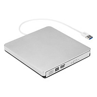 Đầu Đọc Đĩa DVD Rời Máy Tính Cổng USB 3.0 Xám (14.7 x 14.1 x 1.7cm)