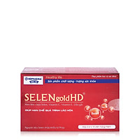 Thực phẩm bảo vệ sức khỏe SELENgold HD - HDPHARMA - Hỗ trợ chống oxy hóa, hạn chế quá trình lão hóa, hỗ trợ làm đẹp da