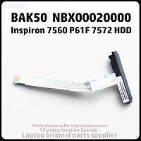BAK50 NBX00020000 HDD SATA FCC FOR DELL INSPIRON 7560 P61F 7572 HDD CABLE JACK CN-0NH9YV