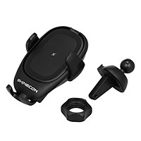 SHINECON SC-W02 Fast Qi Wireless Car Charger Phone Bracket Compatible with iPhone Samsung Quick Charger Charging Mount