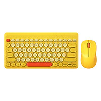 Bộ bàn phím tròn và chuột không dây BOW K610 2.4G