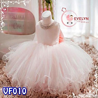 Đầm công chúa Evelyn Mã VF10 thời trang cho bé gái 0-9 tuổi mặc dự tiệc sinh nhật