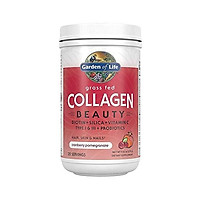 Garden of Life Grass Fed Collagen Beauty, Strawberry Lemonade, 20 Servings, Collagen Powder for Women Men Hair Skin Nails, Hydrolyzed Collagen Peptides Powder Protein Supplements *Packaging May Vary*