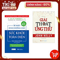 Combo 2 Cuốn Sách Sức Khỏe Hay: Bí Mật Dinh Dưỡng Cho Sức Khỏe Toàn Diện + Giải Thoát Ung Thư - Hành Trình Của Bác Sĩ John Kelly