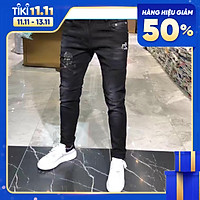 Quần Jean Nam cao cấp chất bò siêu co dãnThương Hiệu Chandi, form đứng dáng đẹp mẫu mới siêu hot 2021 MR9033