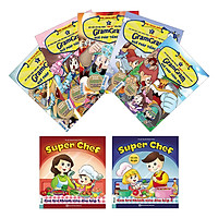 Combo Gram Gram Ngữ Pháp (Tặng Kèm Bộ 2 Tập Super Chef Cùng Con Trở Thành Siêu Đầu Bếp Nh