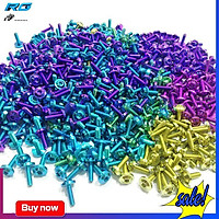 Ốc 5Li20 Gr5 Đầu Dù Gắn Xe Máy Cực Chất (Giá 1 Con)