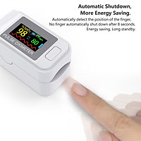 Máy đo nồng độ oxy SpO2 đầu ngón tay cảm biến kỹ thuật số với Màn hình LCD Mini Màn hình đo nhịp tim