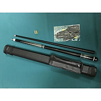 Cơ Bida Ba băng Trắng xanh Rhino ngọn sơn đen
