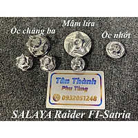 Bộ ốc chảng ba, Mâm lửa, ốc nhớt dành cho các loại xe Raider FI, Satria (bộ 3 món)