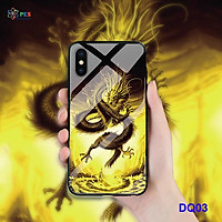 Ốp lưng cho iphone XsMax bóng cứng viên dẻo không ố vàng - Hàng nhập khẩu