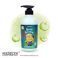 Sữa Tắm Dưỡng Da Hương Táo Xanh - MADELYN MINIONS BOOSTER BATH AND SHOWER APPLE PARADISE 500ml