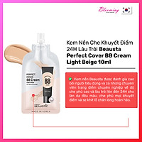 Kem nền trang điểm Beausta Perfect Cover BB Cream màu sáng Light Beige 10ml